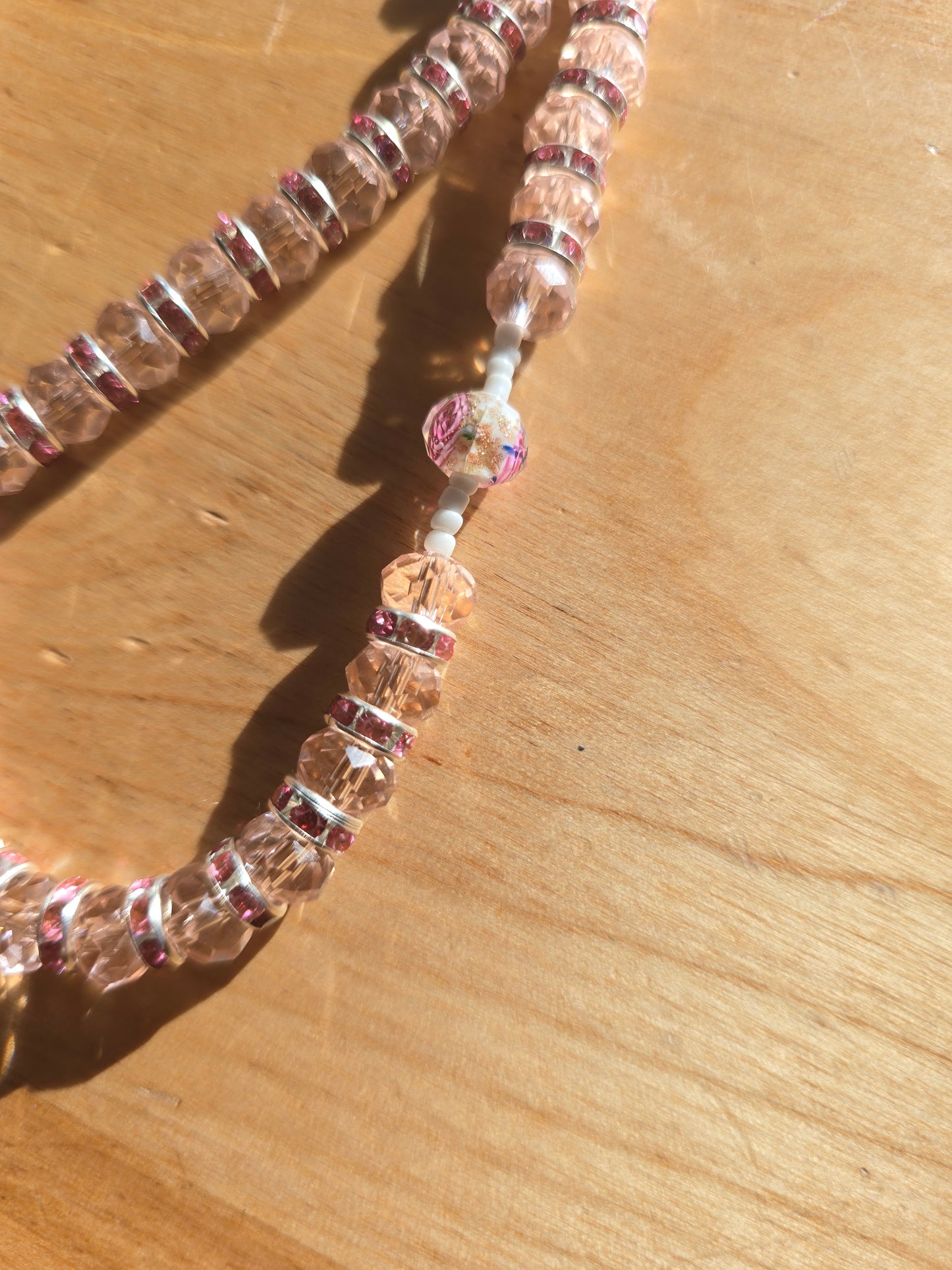 Mary's Garden Pink - Lace & Grace Rosary