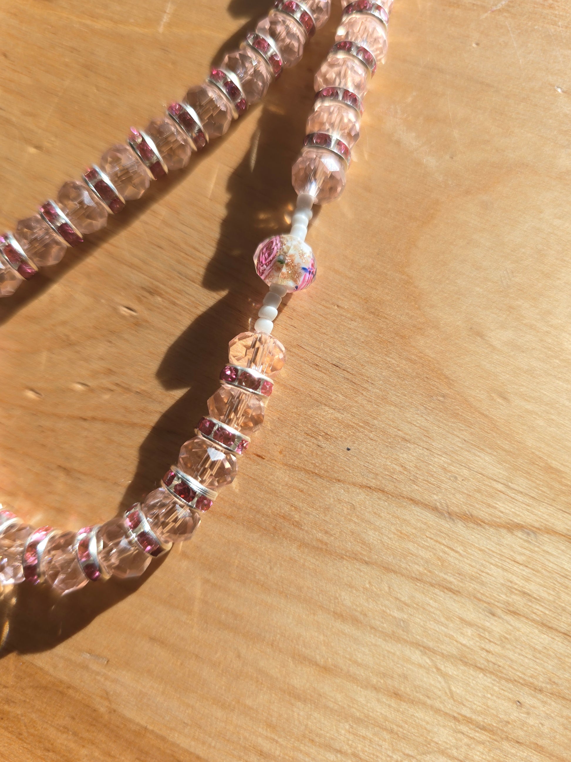 Mary's Garden Pink - Lace & Grace Rosary